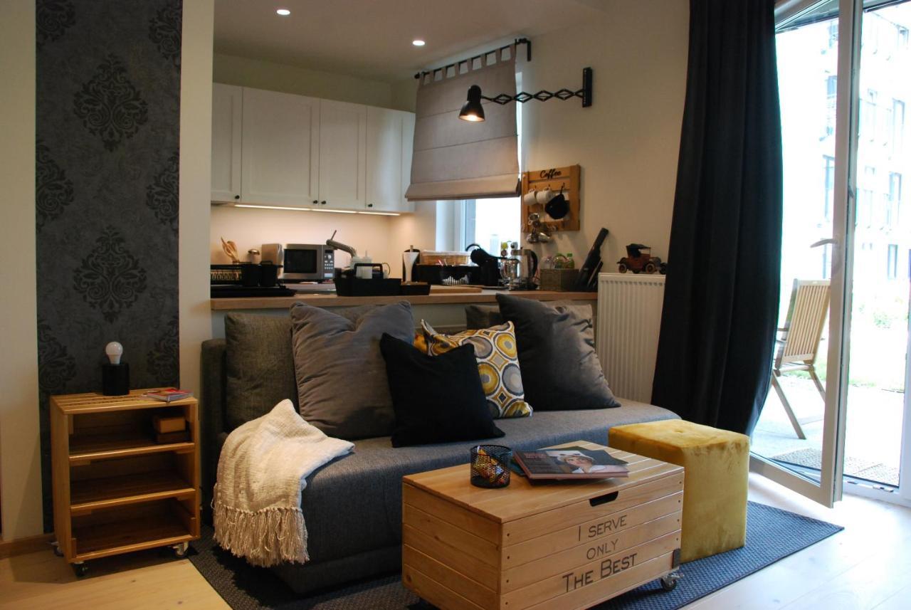 Relax&Comfort New Waw 50 Sqm With Terrace, Garden, Free Parking And Ac Warschau Exterior foto