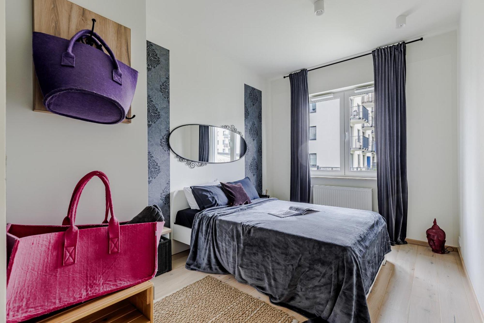 Relax&Comfort New Waw 50 Sqm With Terrace, Garden, Free Parking And Ac Warschau Exterior foto
