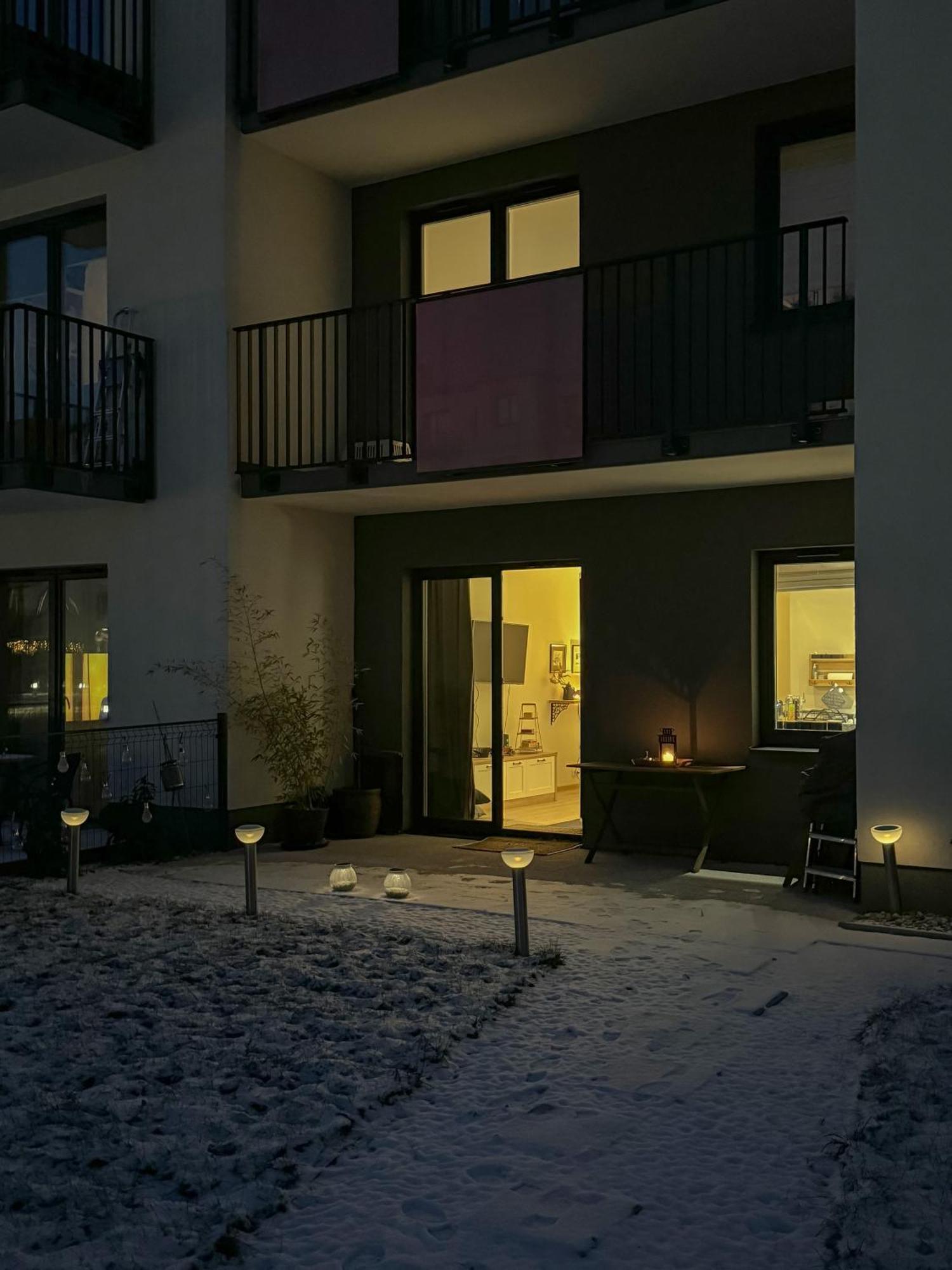 Relax&Comfort New Waw 50 Sqm With Terrace, Garden, Free Parking And Ac Warschau Exterior foto