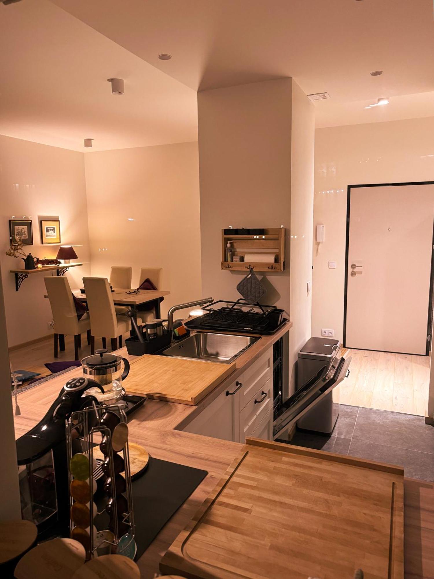 Relax&Comfort New Waw 50 Sqm With Terrace, Garden, Free Parking And Ac Warschau Exterior foto