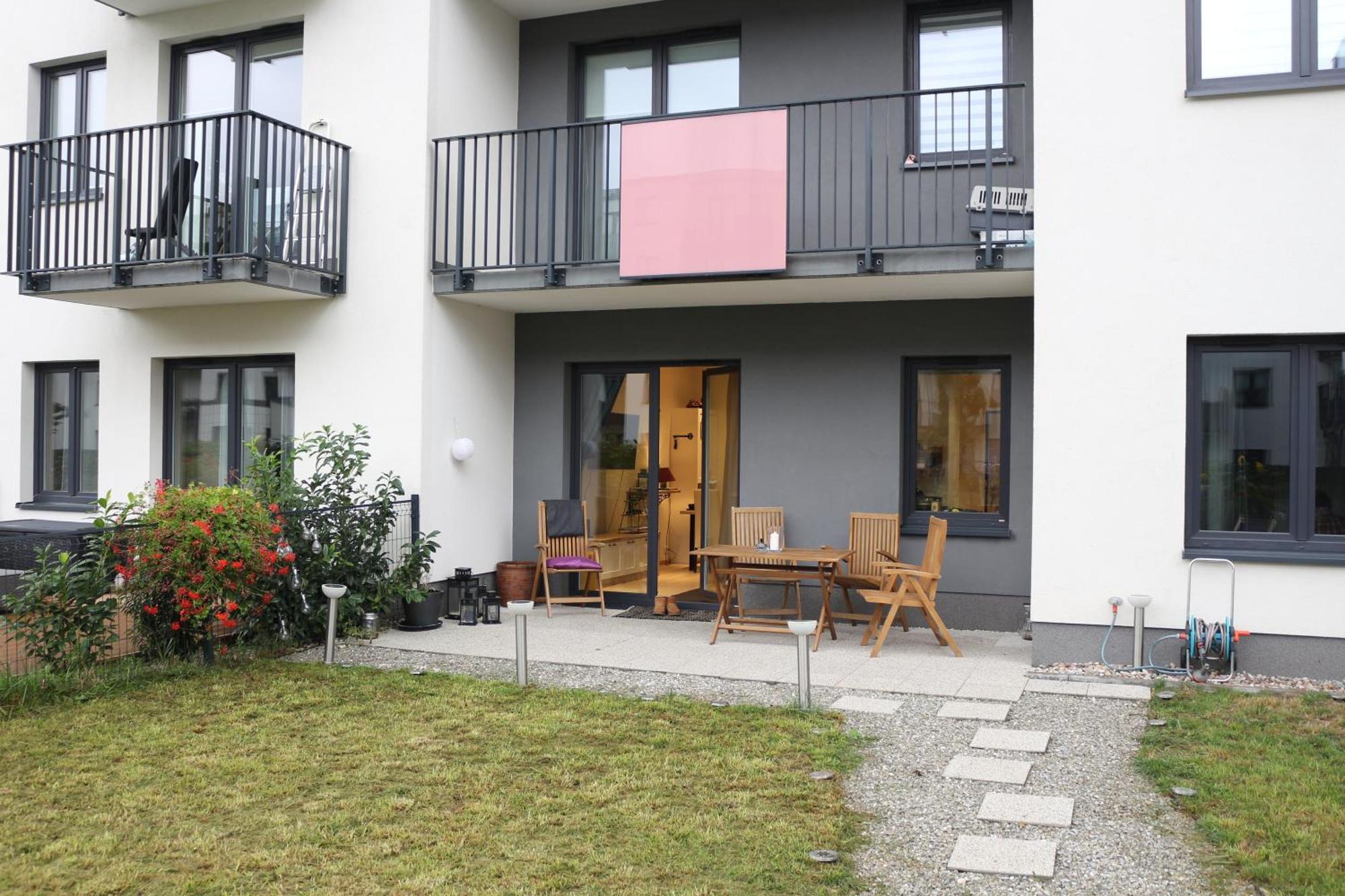 Relax&Comfort New Waw 50 Sqm With Terrace, Garden, Free Parking And Ac Warschau Exterior foto