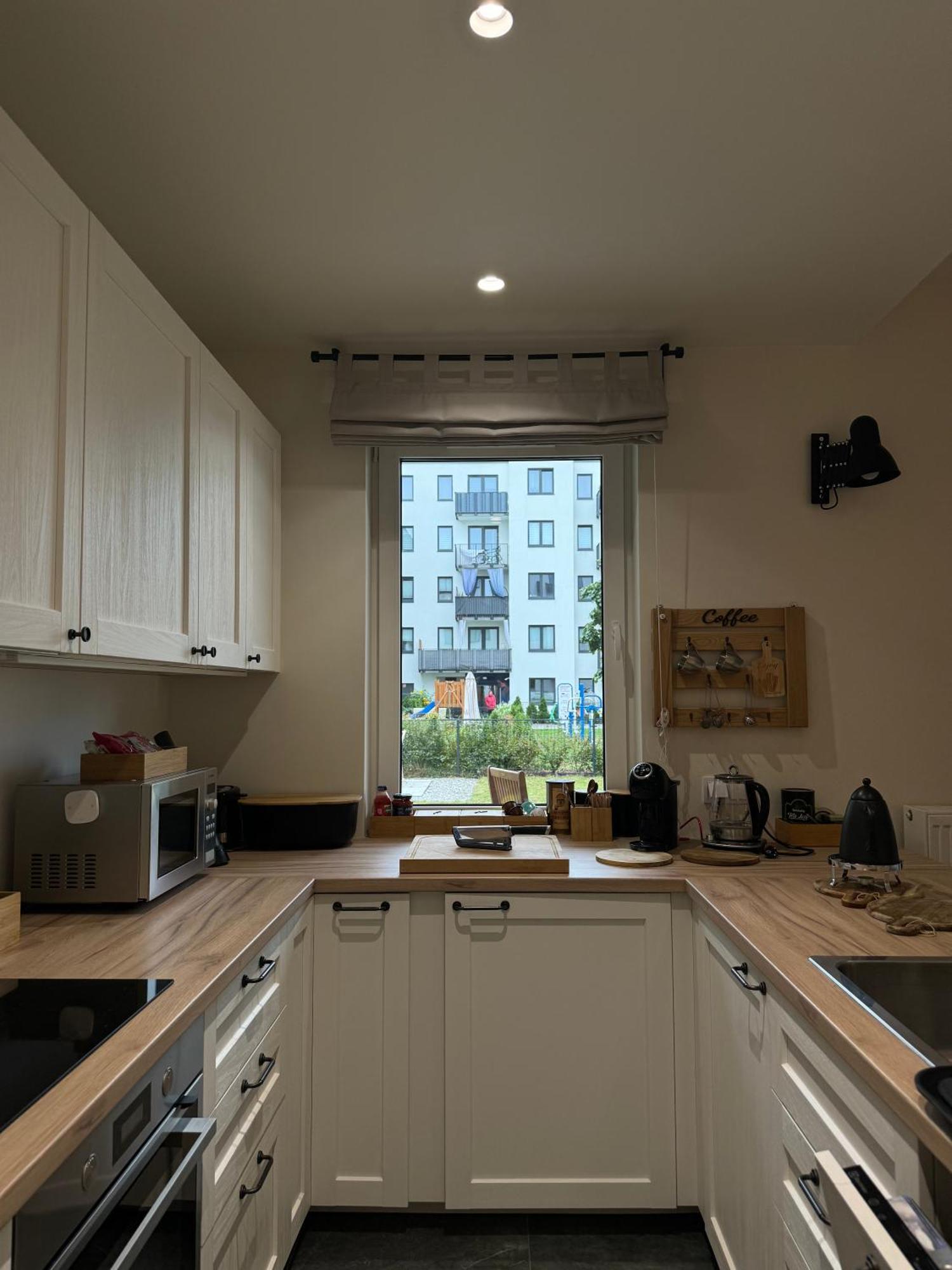 Relax&Comfort New Waw 50 Sqm With Terrace, Garden, Free Parking And Ac Warschau Exterior foto